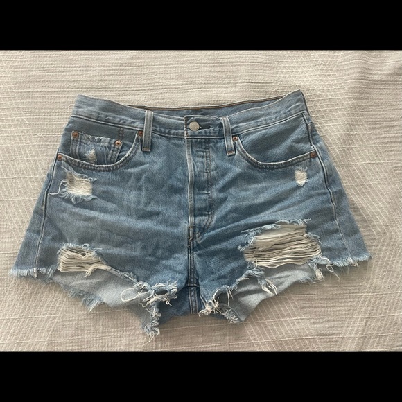 Levi 501 jeans shorts - Picture 1 of 2